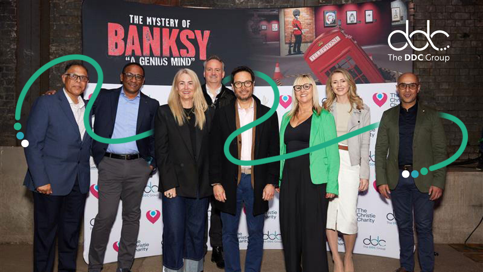 The DDC Group Champions Cancer Research through "The Mystery of Banksy – A Genius Mind"