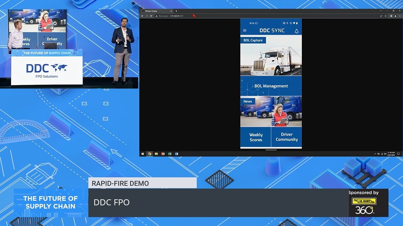 DDC Sync Rapid Fire Demo - The Future of Supply Chain 2023